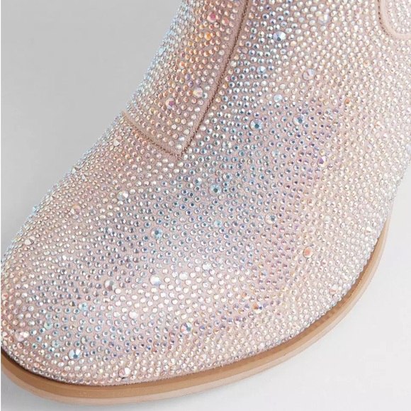 Torrid embellished western bootie Rhinestone Ankle Boots - Picture 3 of 8